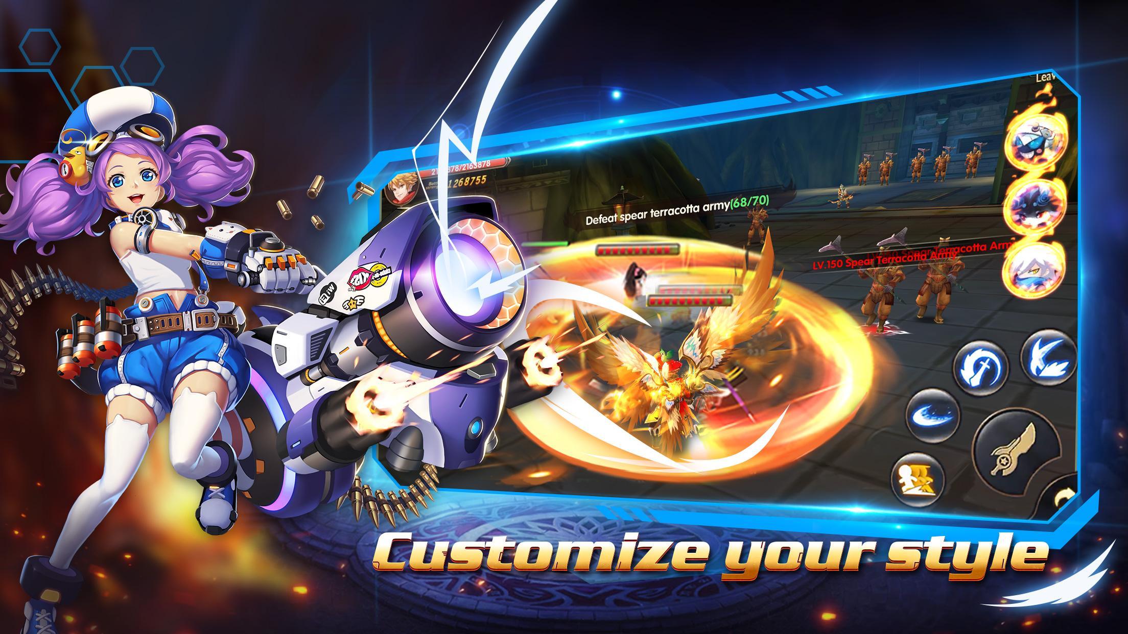 Wings of Force Game Screenshot
