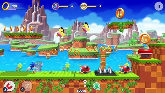Screenshot of Sonic Runners Adventure