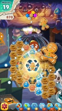 Monster Busters: Ice Slide Game Screenshot
