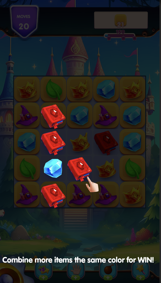 Elemental Match Game Screenshot