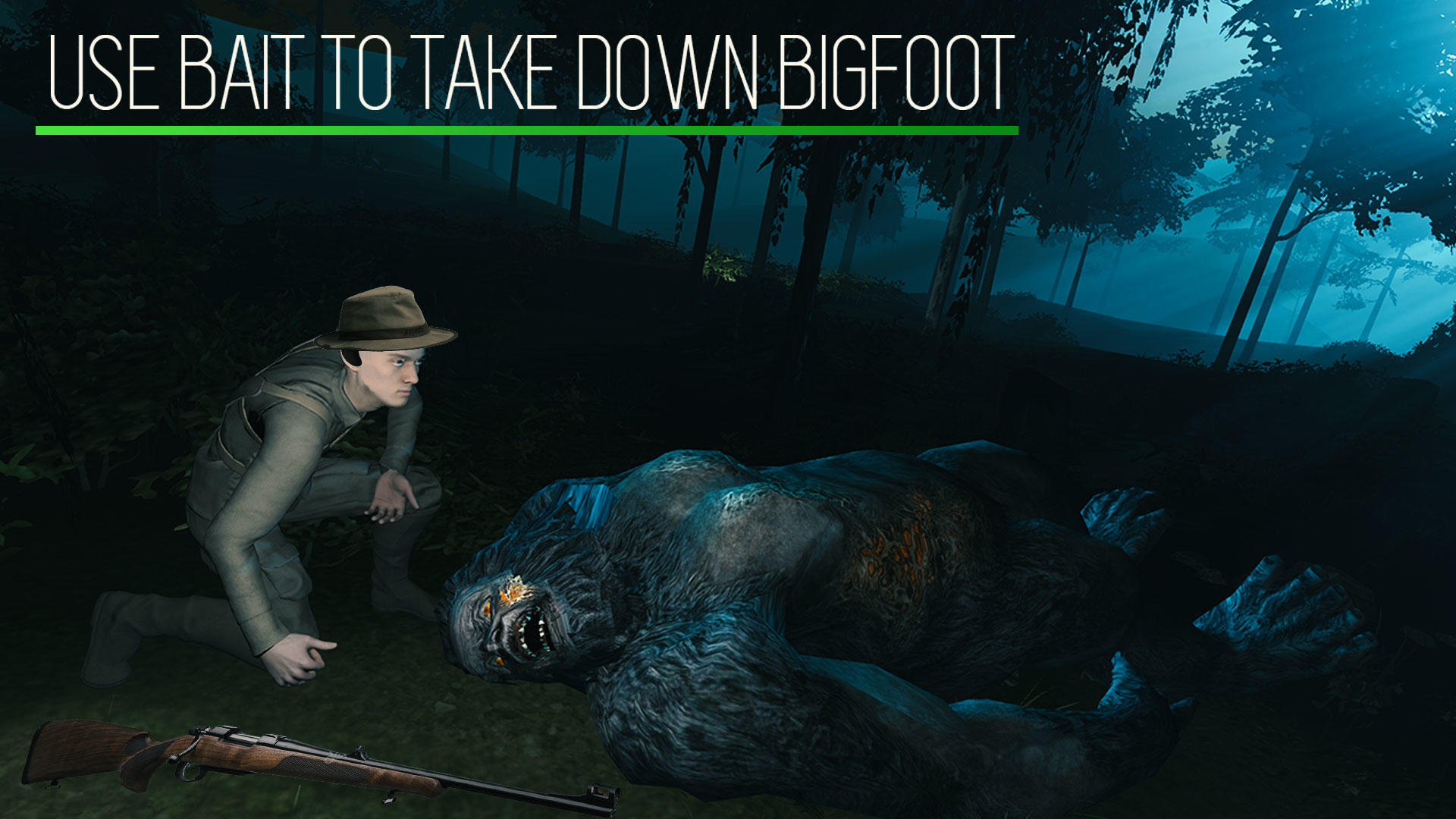 Bigfoot Monster Hunting Quest for Android - Free App Download