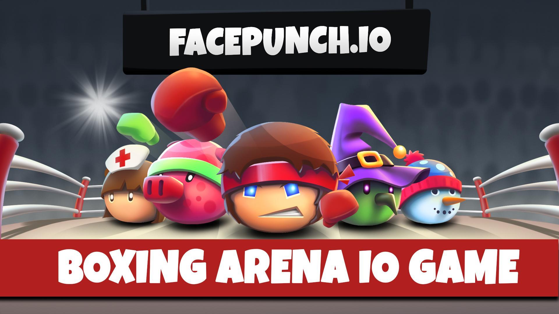 FacePunch.io Boxing Arena Game Screenshot