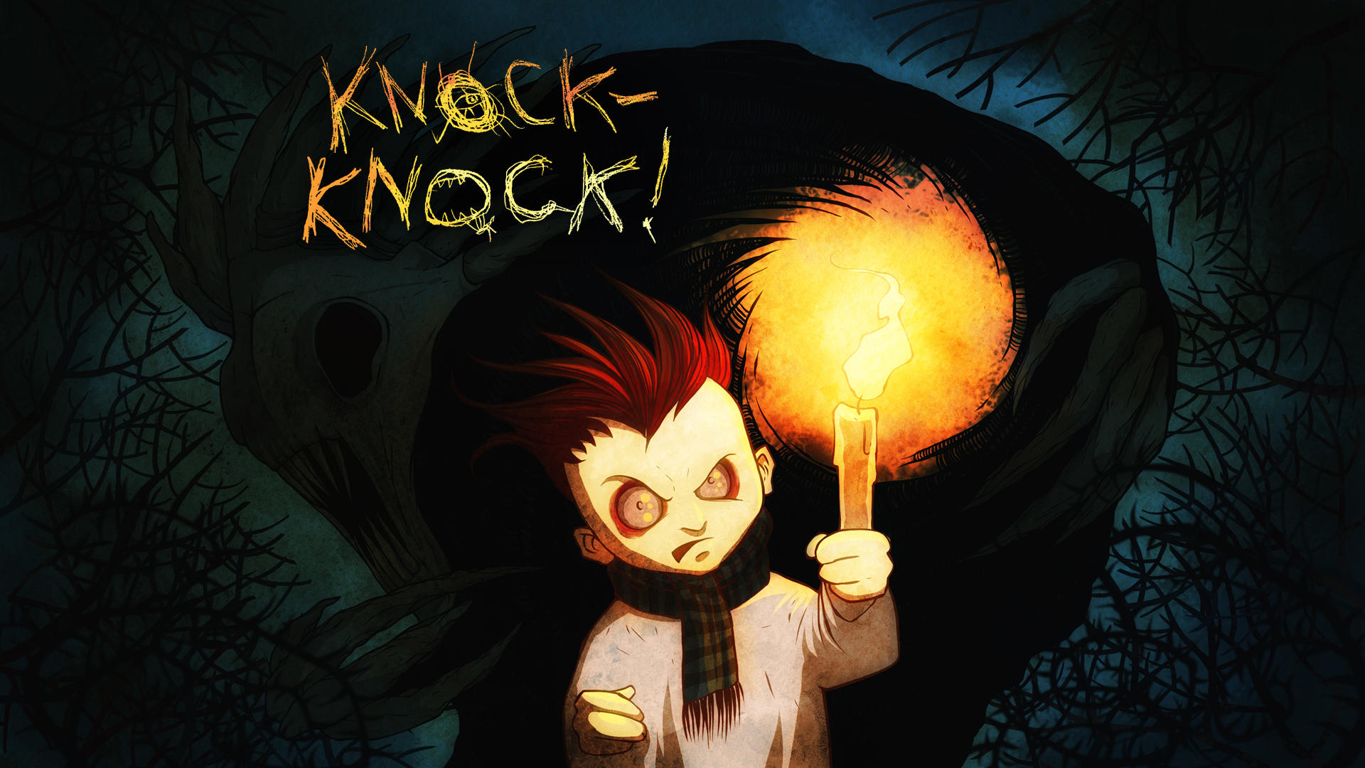 Screenshot of the video of Knock-Knock