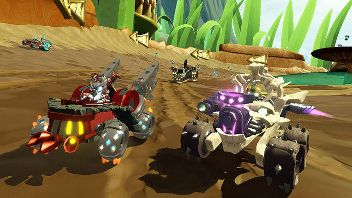 Skylanders SuperChargers ゲームのスクリーンショット