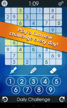 Sudoku: Daily Challenge Game Screenshot