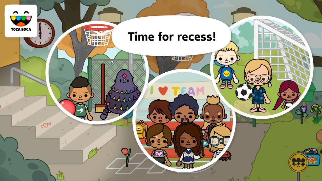 Toca Life: School ภาพหน้าจอเกม