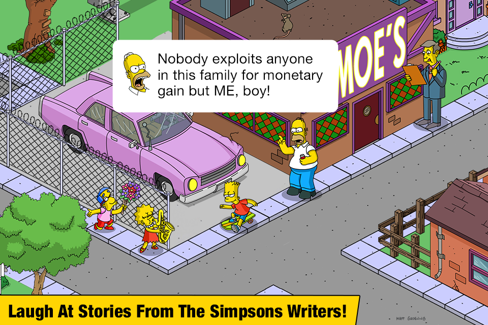 The Simpsons™: Tapped Outのキャプチャ