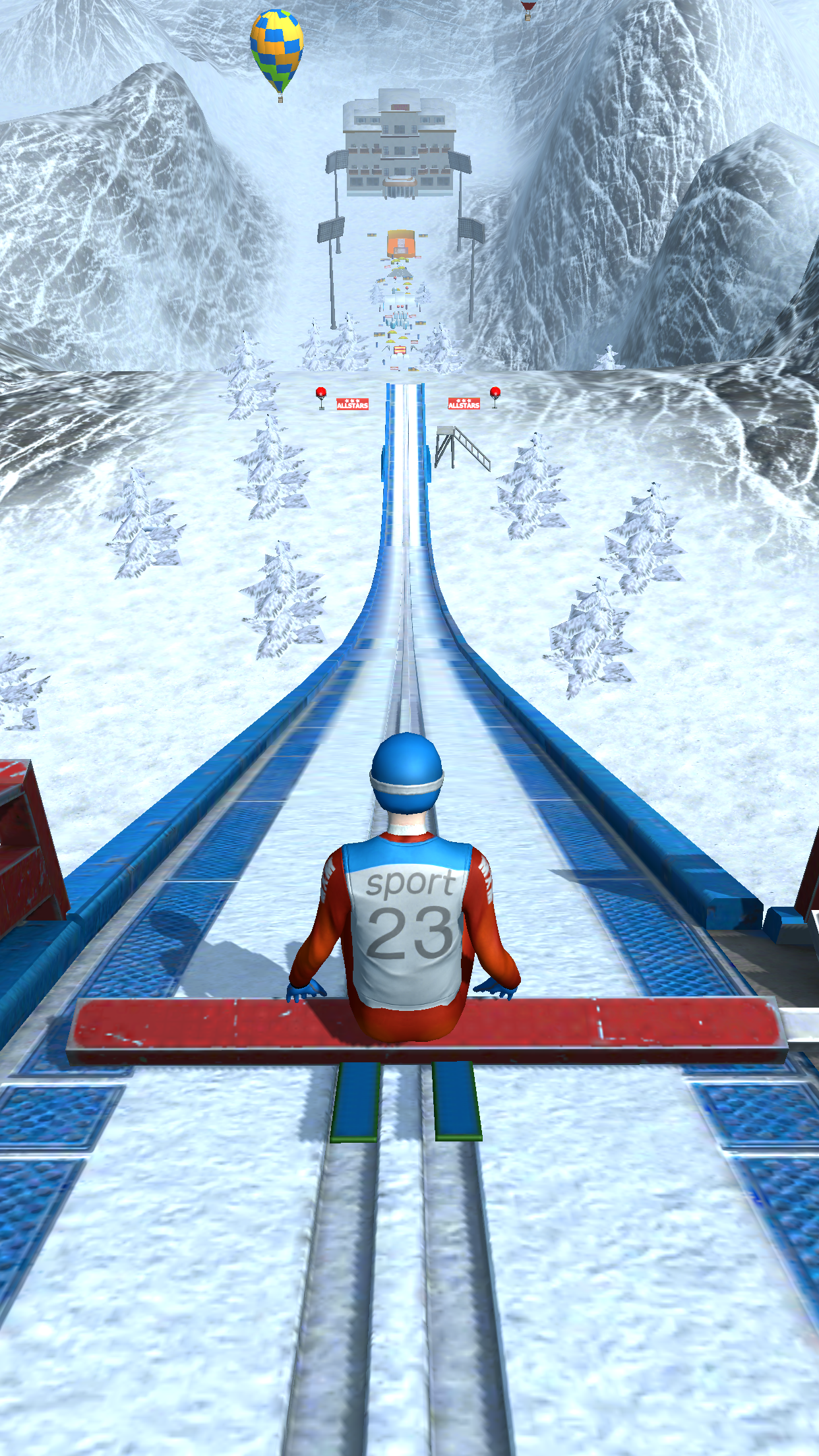 Screenshot 1 of Ski Ramp ခုန်ခြင်း။ 0.7.9