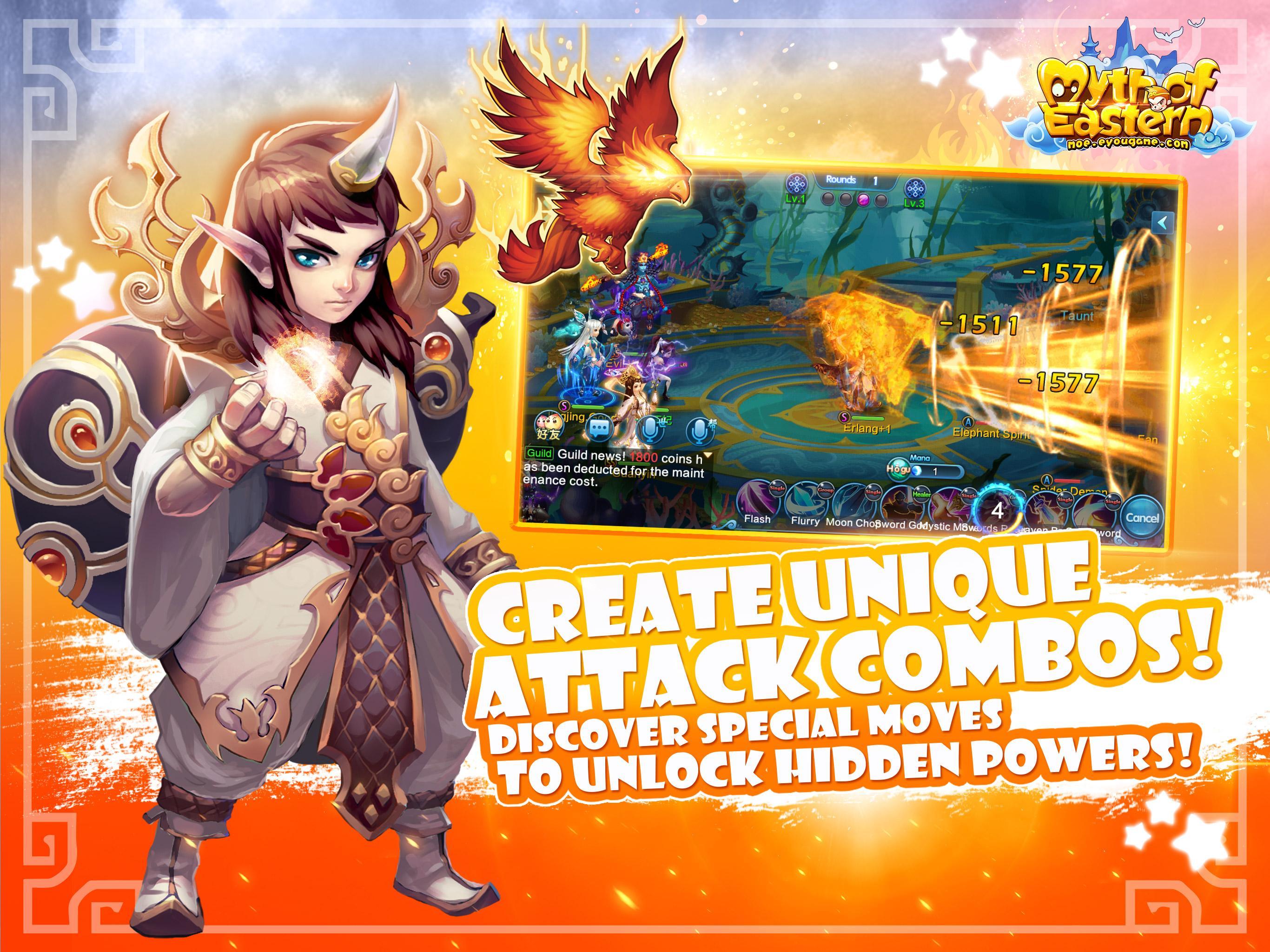 Captura de Tela do Jogo Myth of Eastern