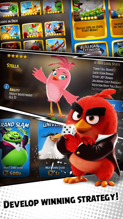 Screenshot of Angry Birds: Dice