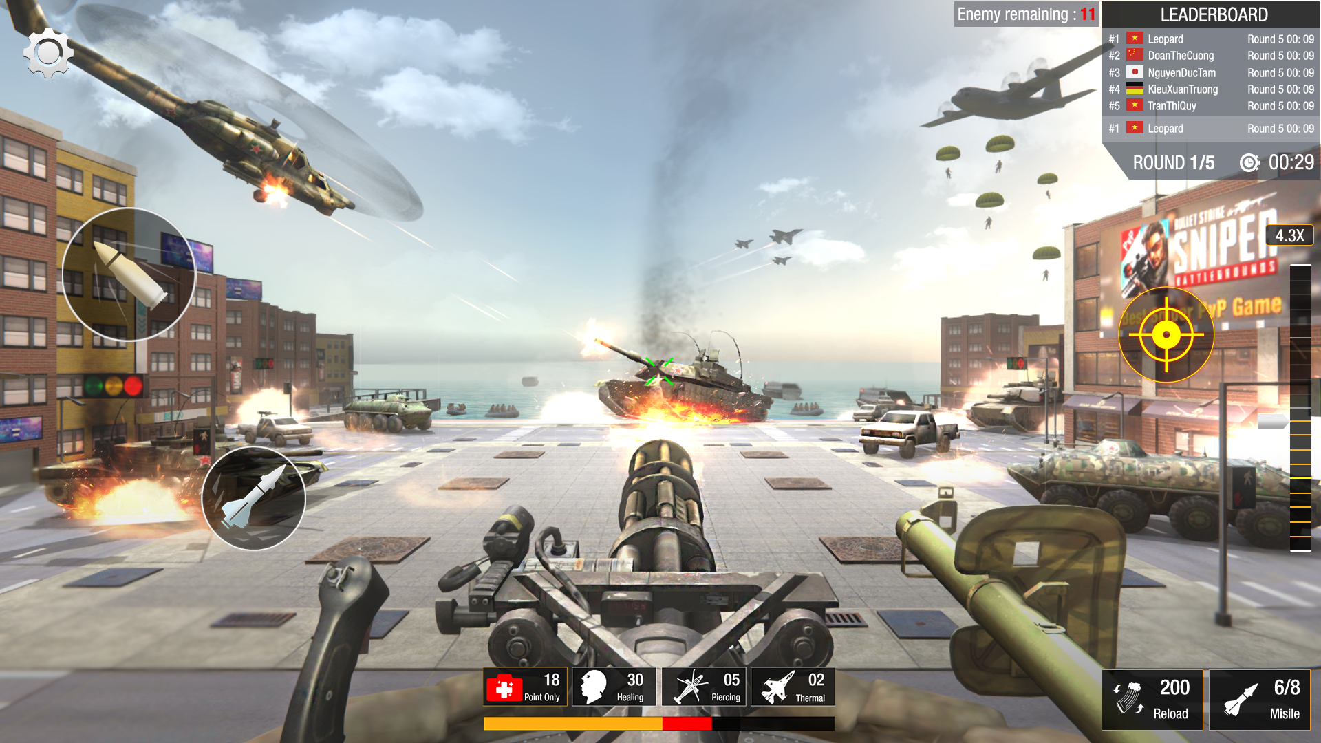 World War: Fight For Freedom ภาพหน้าจอเกม