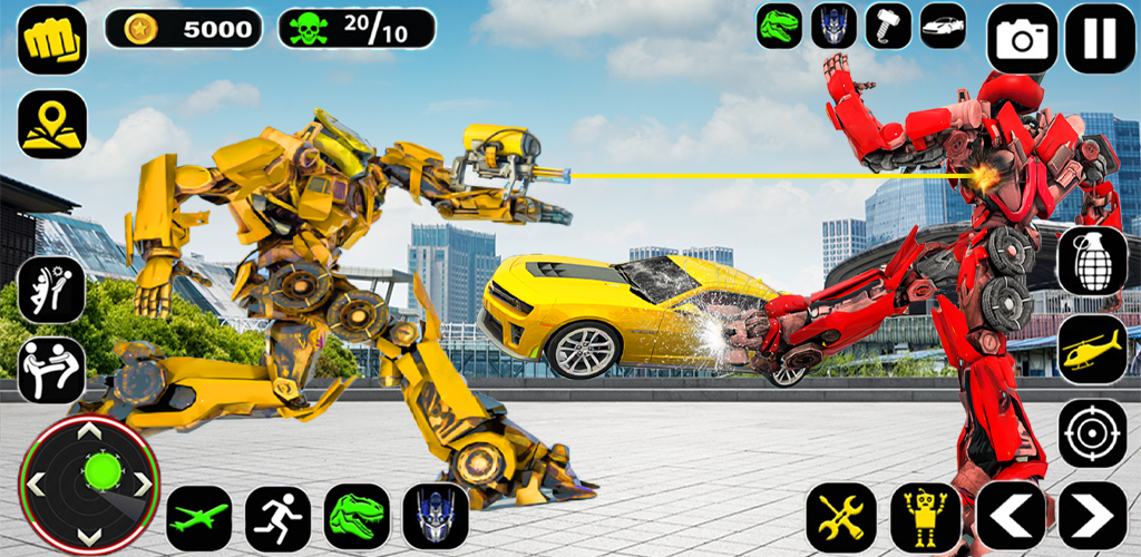 Jogo de robô de carro de transformação de robô versão móvel andróide iOS  apk baixar gratuitamente-TapTap