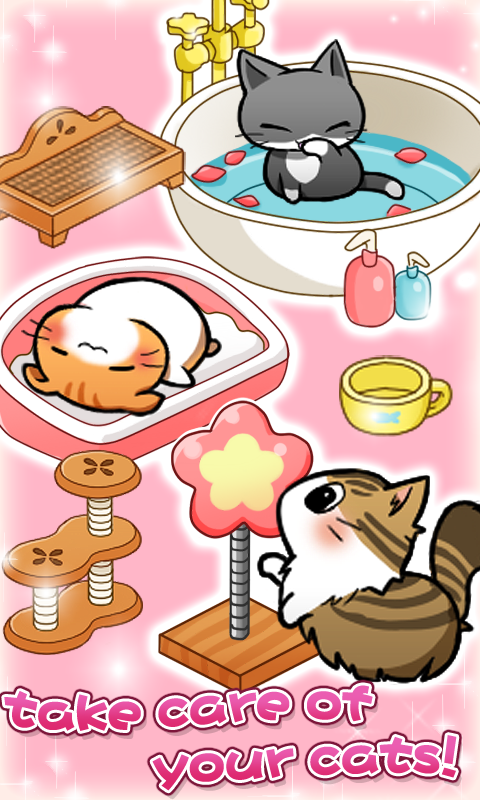 Cat Room - Cute Cat Games 遊戲截圖
