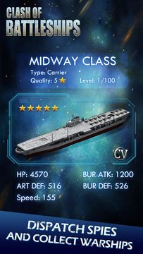 Clash of Battleships - COB Game Screenshot