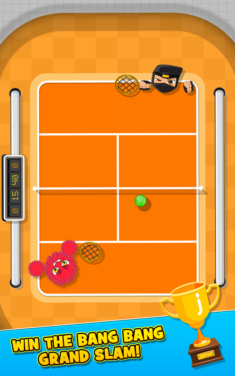 Bang Bang Tennis Game Game Screenshot
