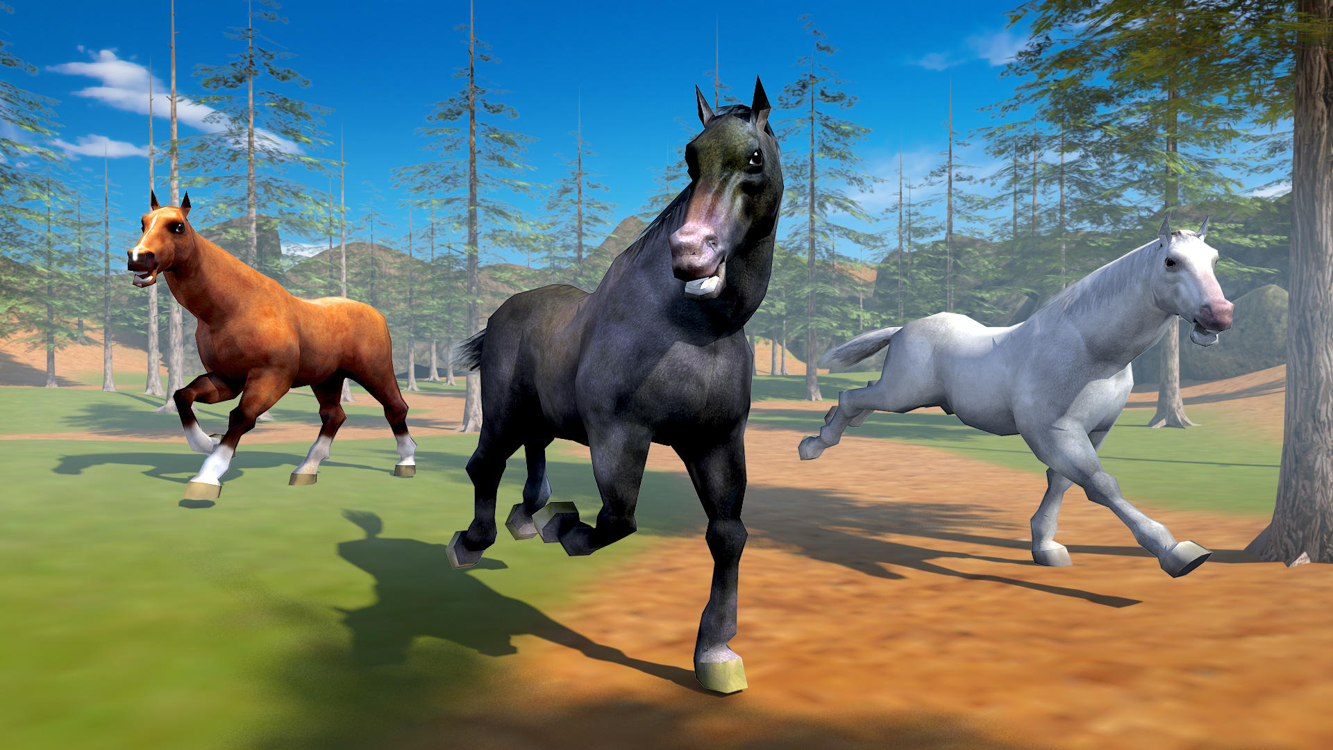 Wild Horse Simulator 3D 遊戲截圖