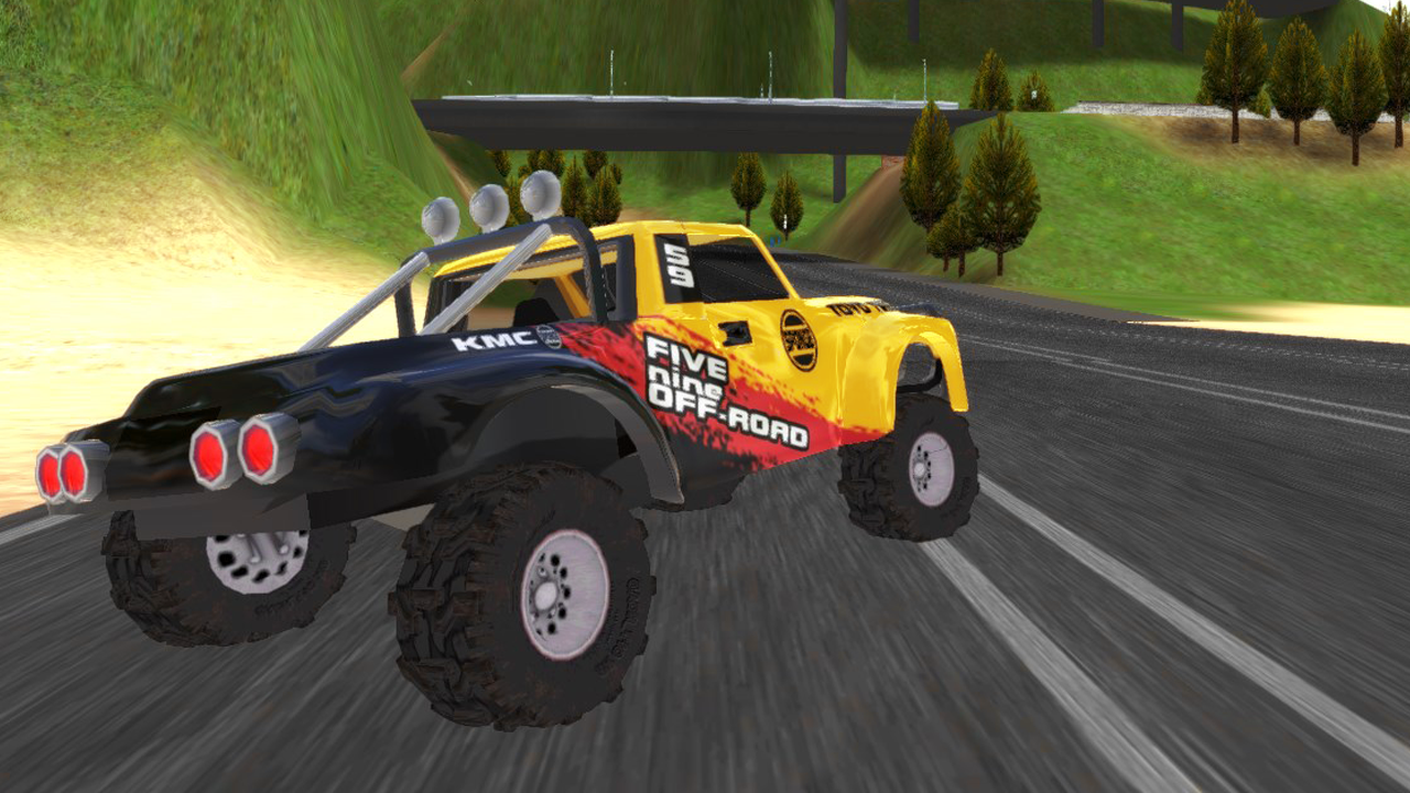 Captura de Tela do Jogo 4x4 Offroad Driving