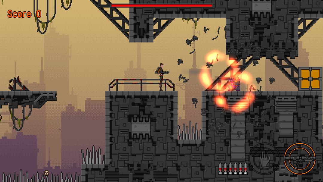 Slip Gear: 2D Pixel Platformer screenshot game
