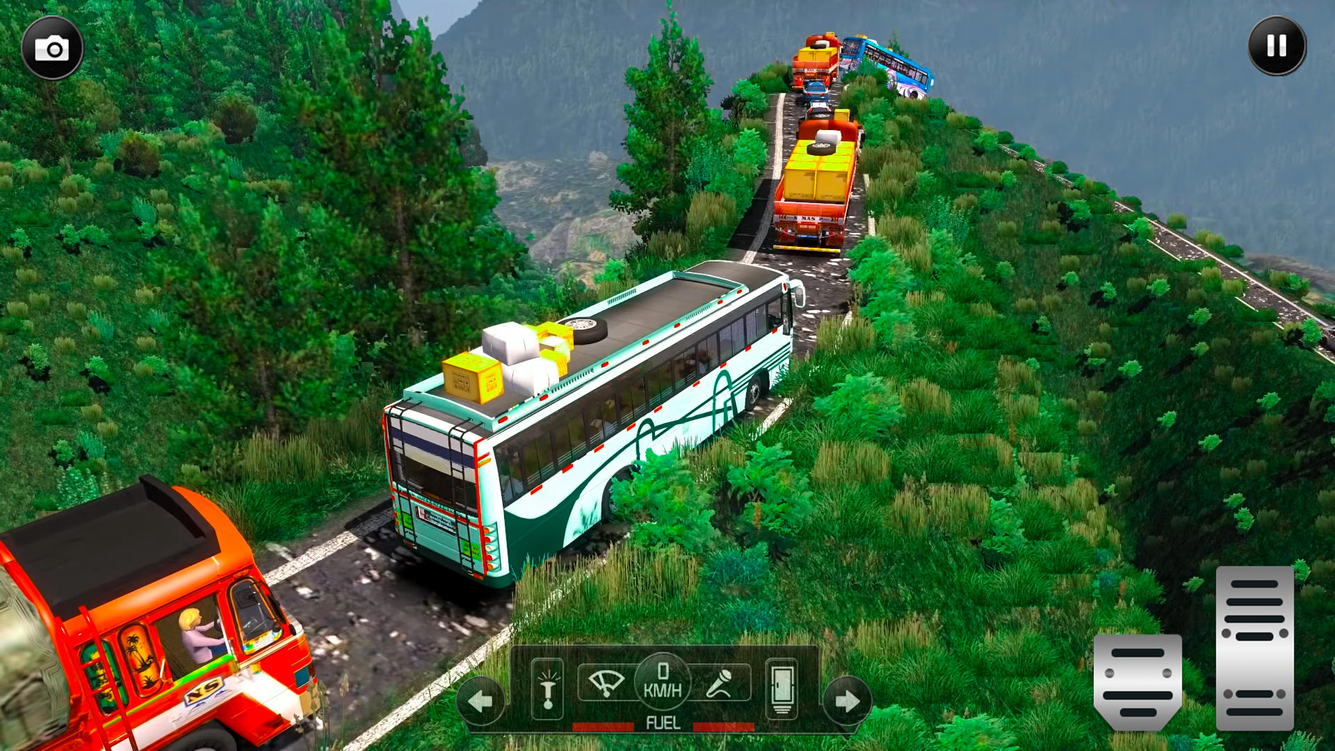 Screenshot 1 of Euro Uphill Bus Simulator ဂိမ်း 12