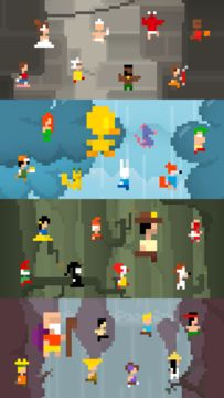 MiniPix Jump Game Screenshot