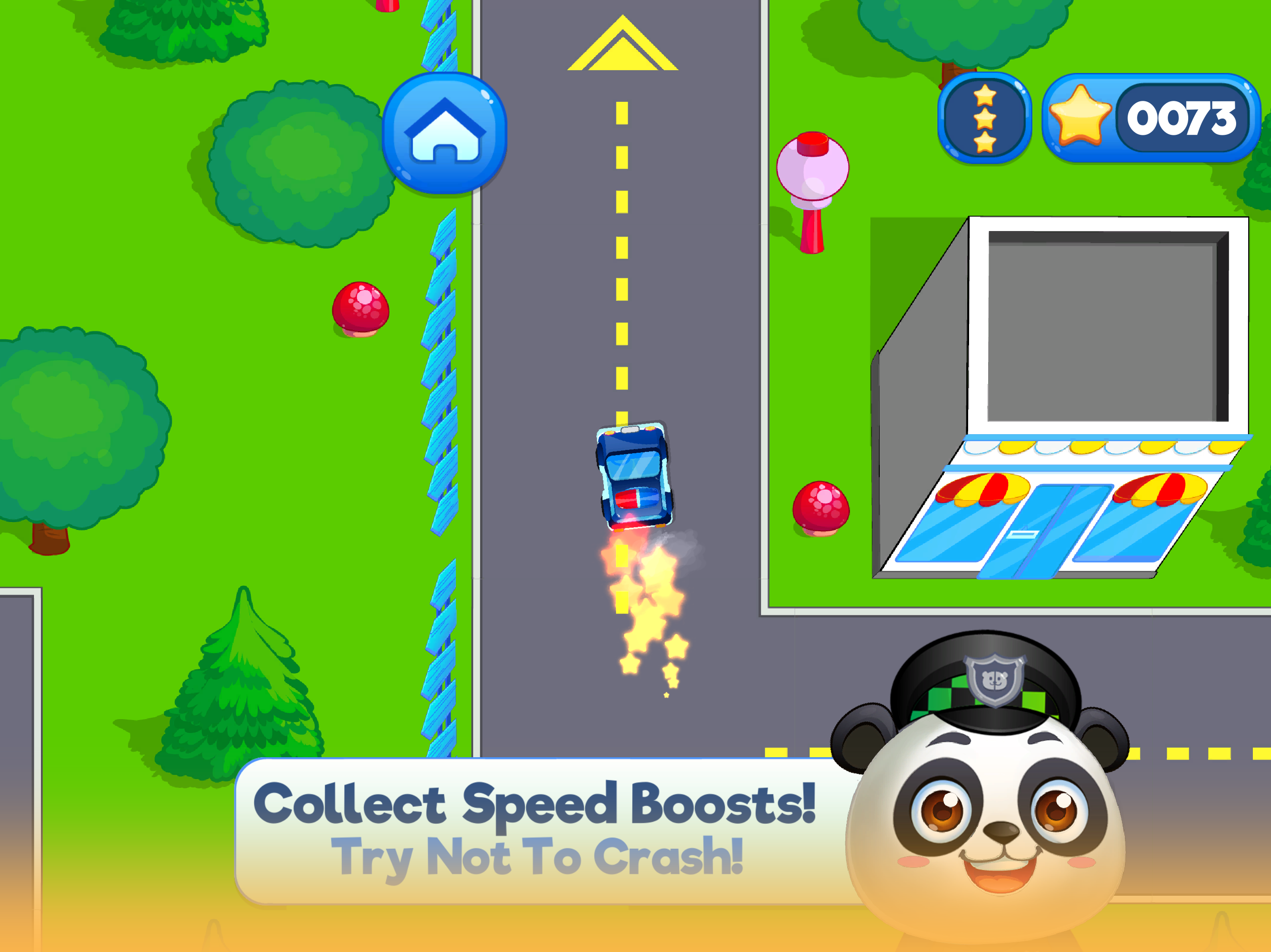 Panda Panda Police ภาพหน้าจอเกม