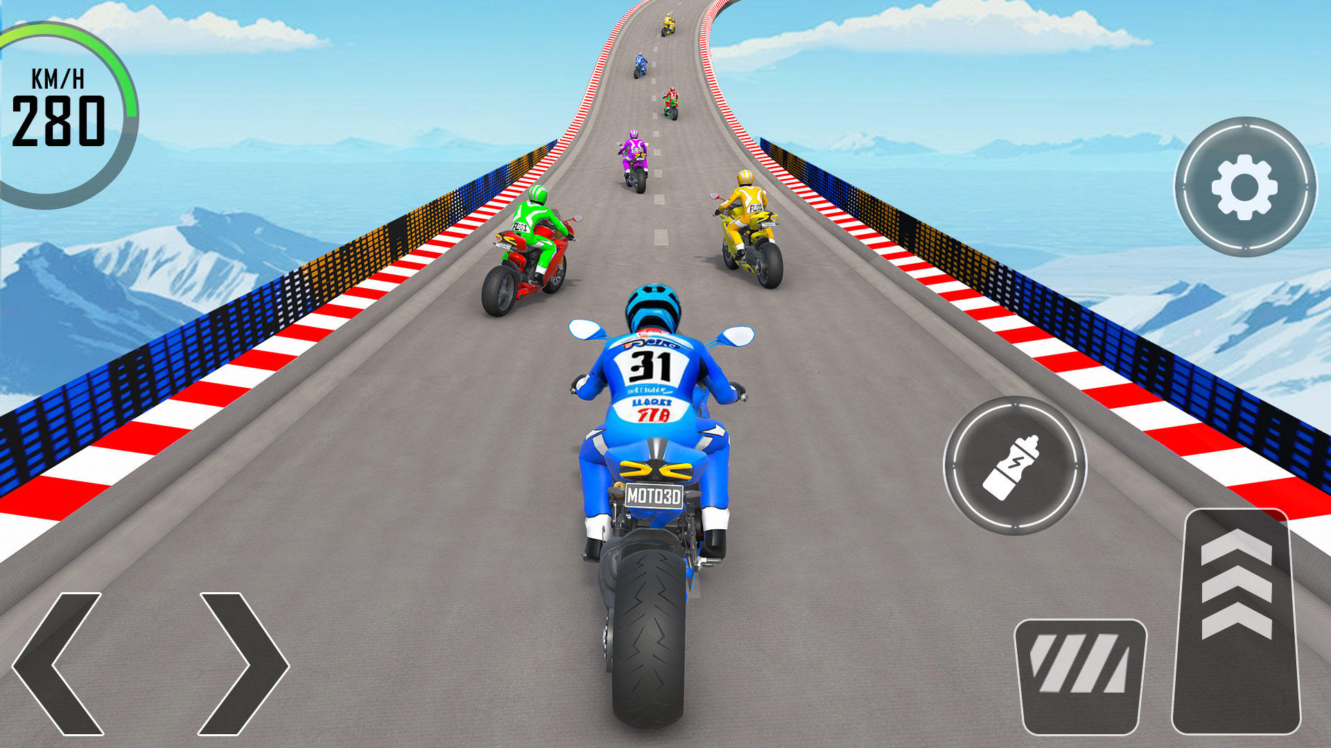 Bike Master Game Racing 3D Game Screenshot