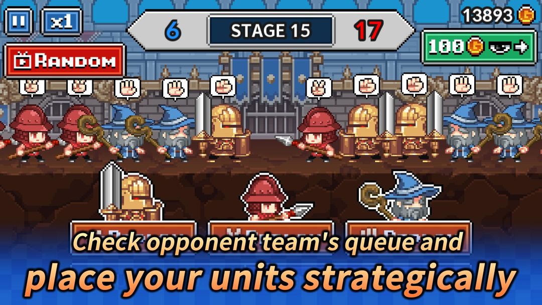 RPS Knights screenshot game