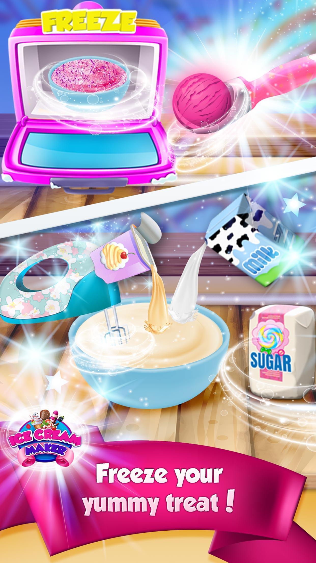 Screenshot of Ice Cream Making Games