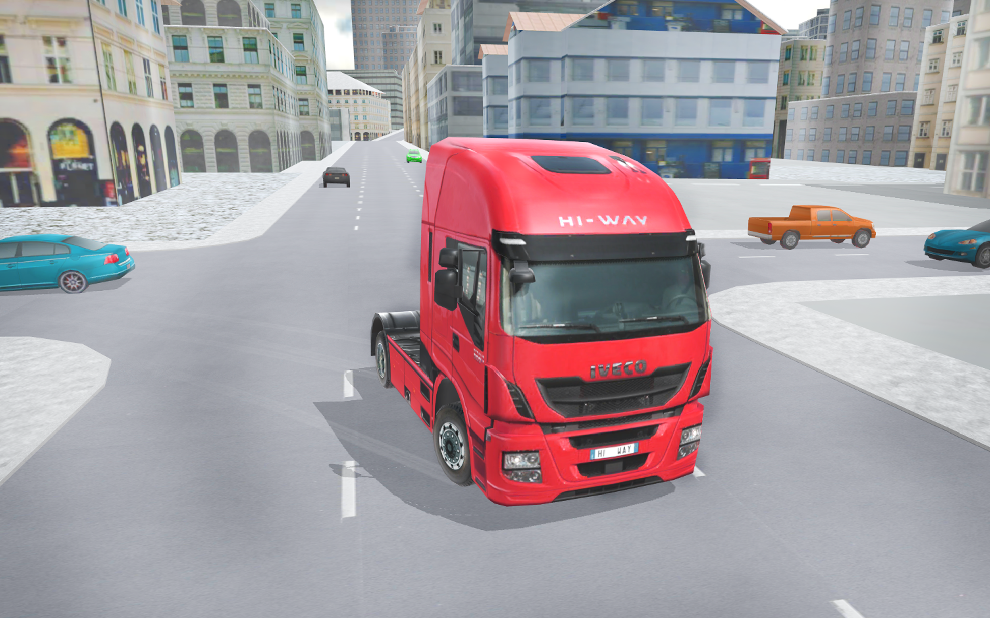 Скриншот игры City Truck Driving Simulator