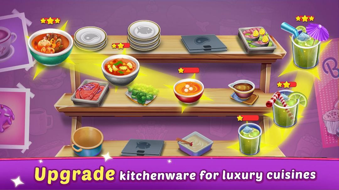 Food Truck : Restaurant Kitchen Chef Cooking Game 게임 스크린 샷