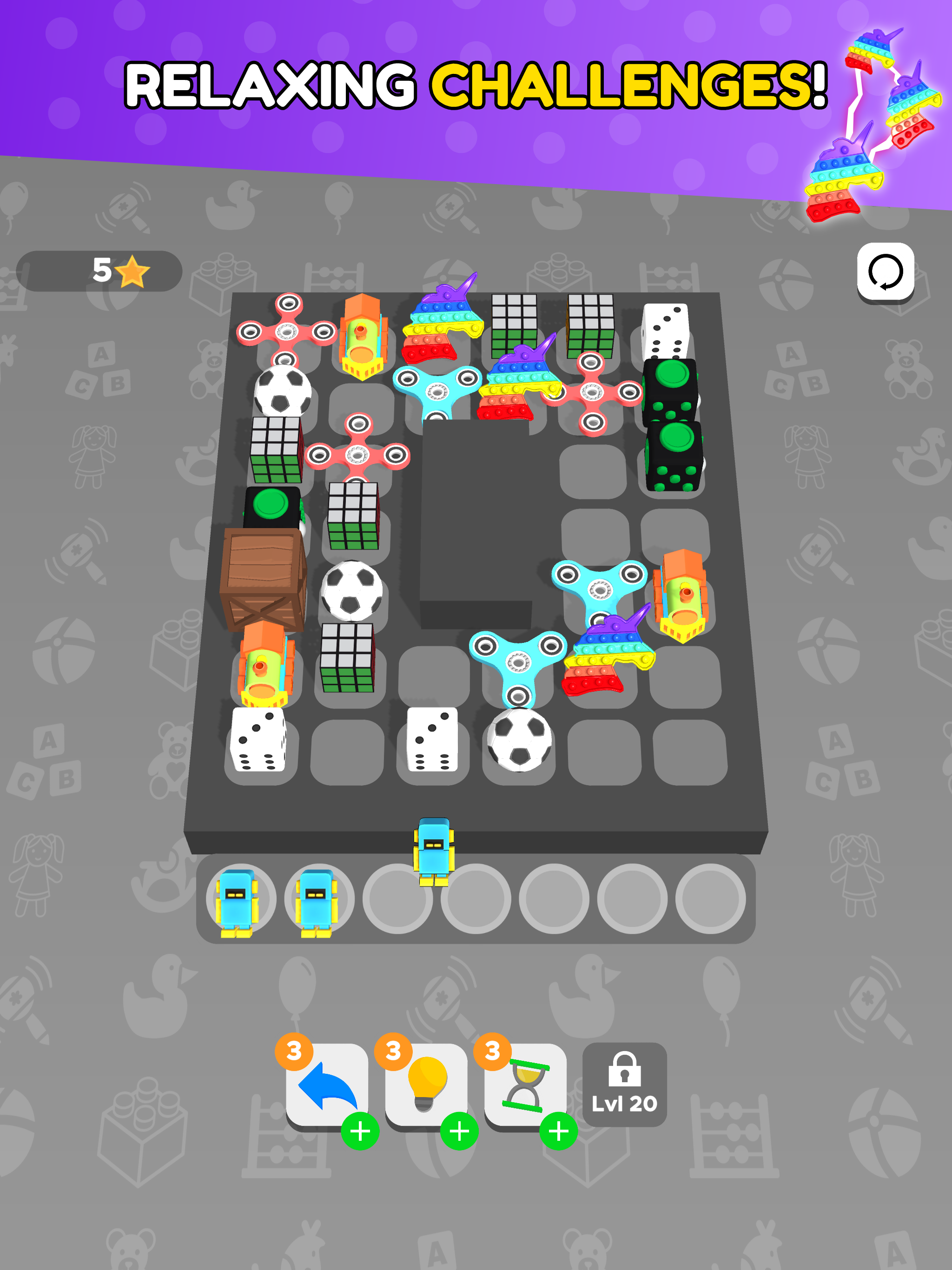 Toys Match 3D - Triple Puzzle Game Screenshot