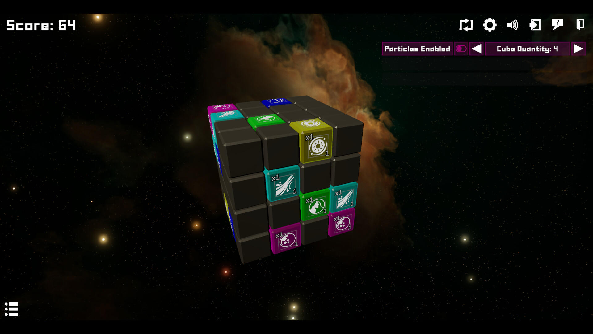 Djikstra's Enigmatic Puzzle Cube ภาพหน้าจอเกม