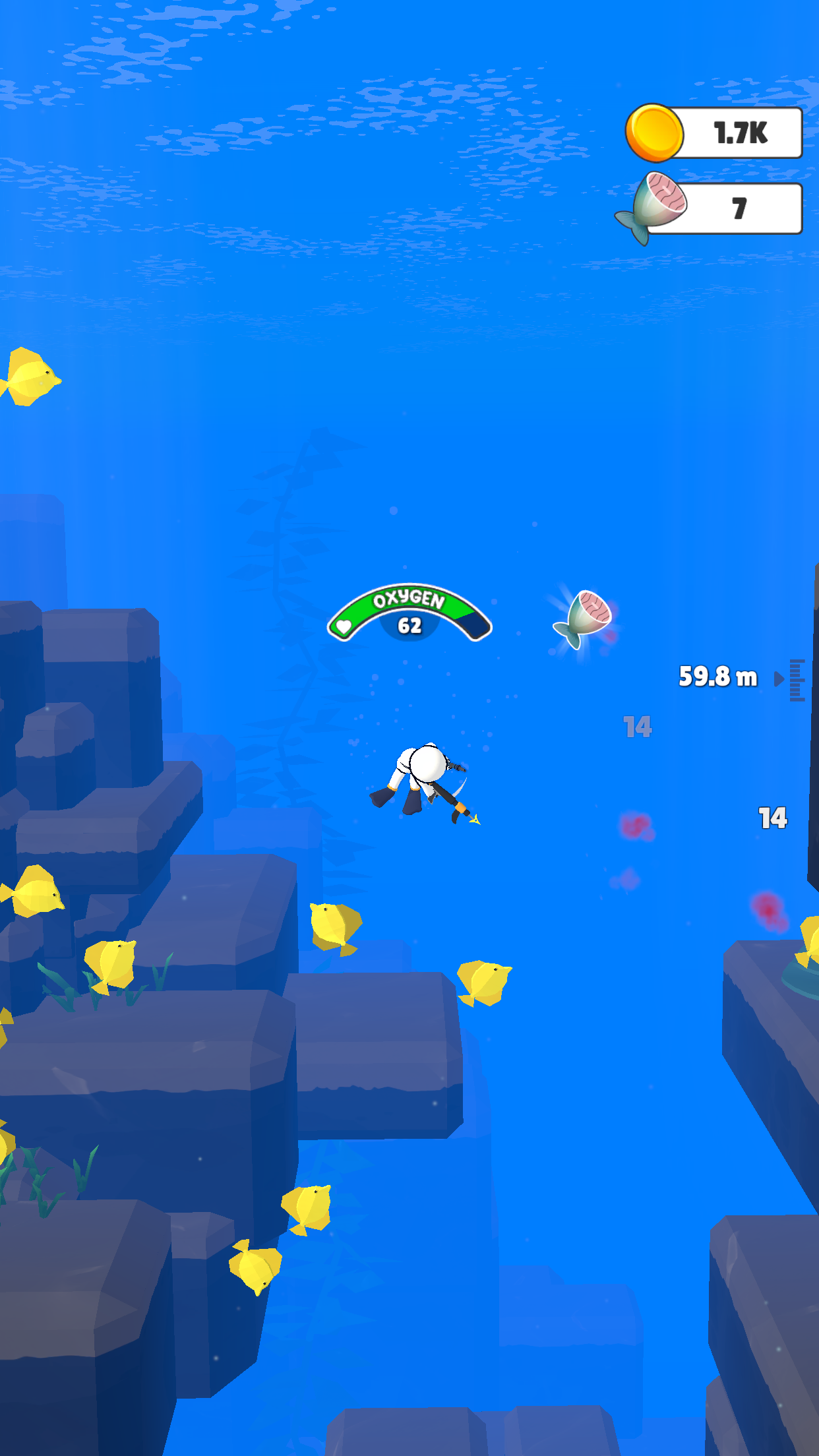 Screenshot of Diver Hero