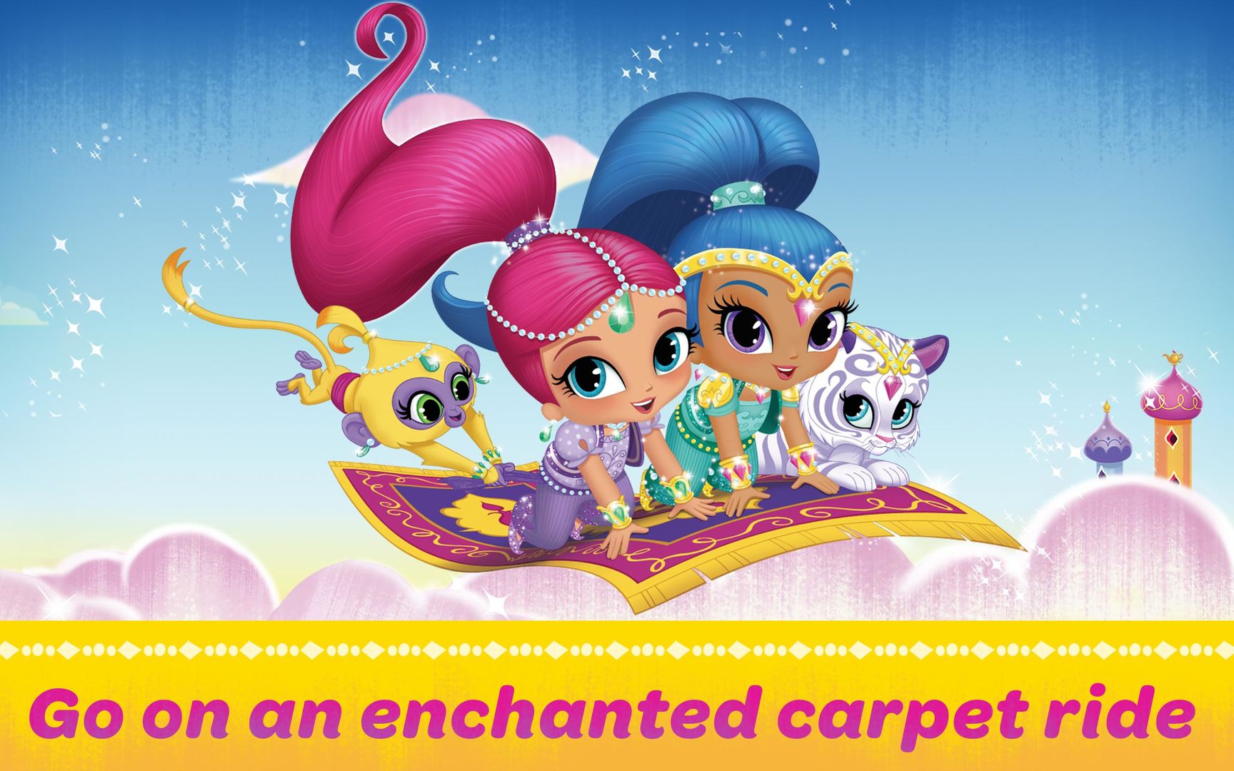 Screenshot of Shimmer and Shine: Carpet Ride