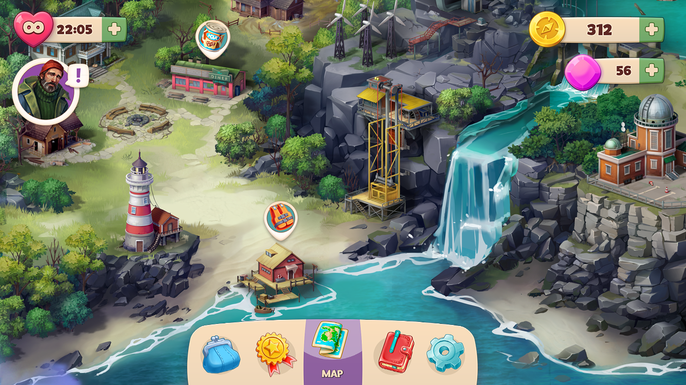 Screenshot of Lost Lake: Island Mystery