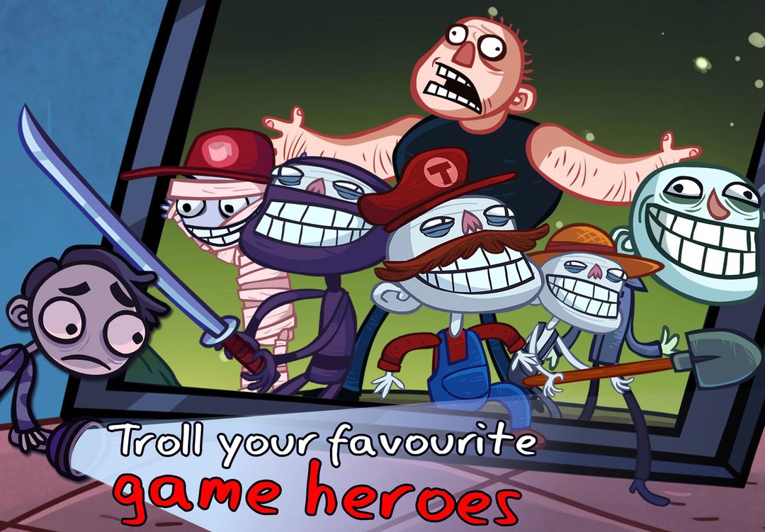 Troll Face Quest: Video Games ภาพหน้าจอเกม