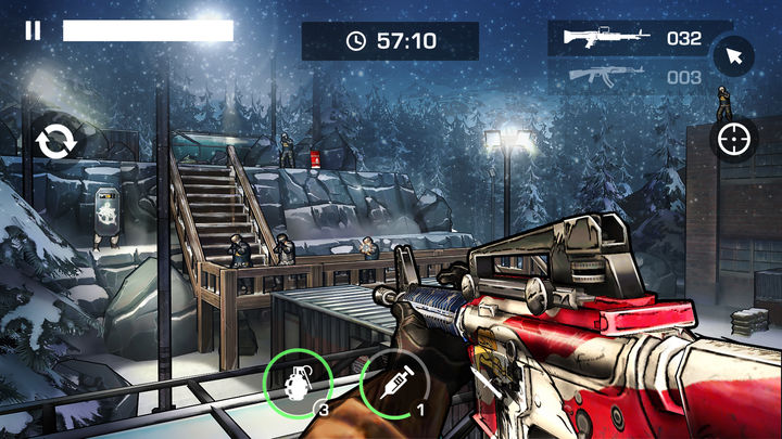 Screenshot 1 of Gun Shooting Games Offline FPS 4.3.7