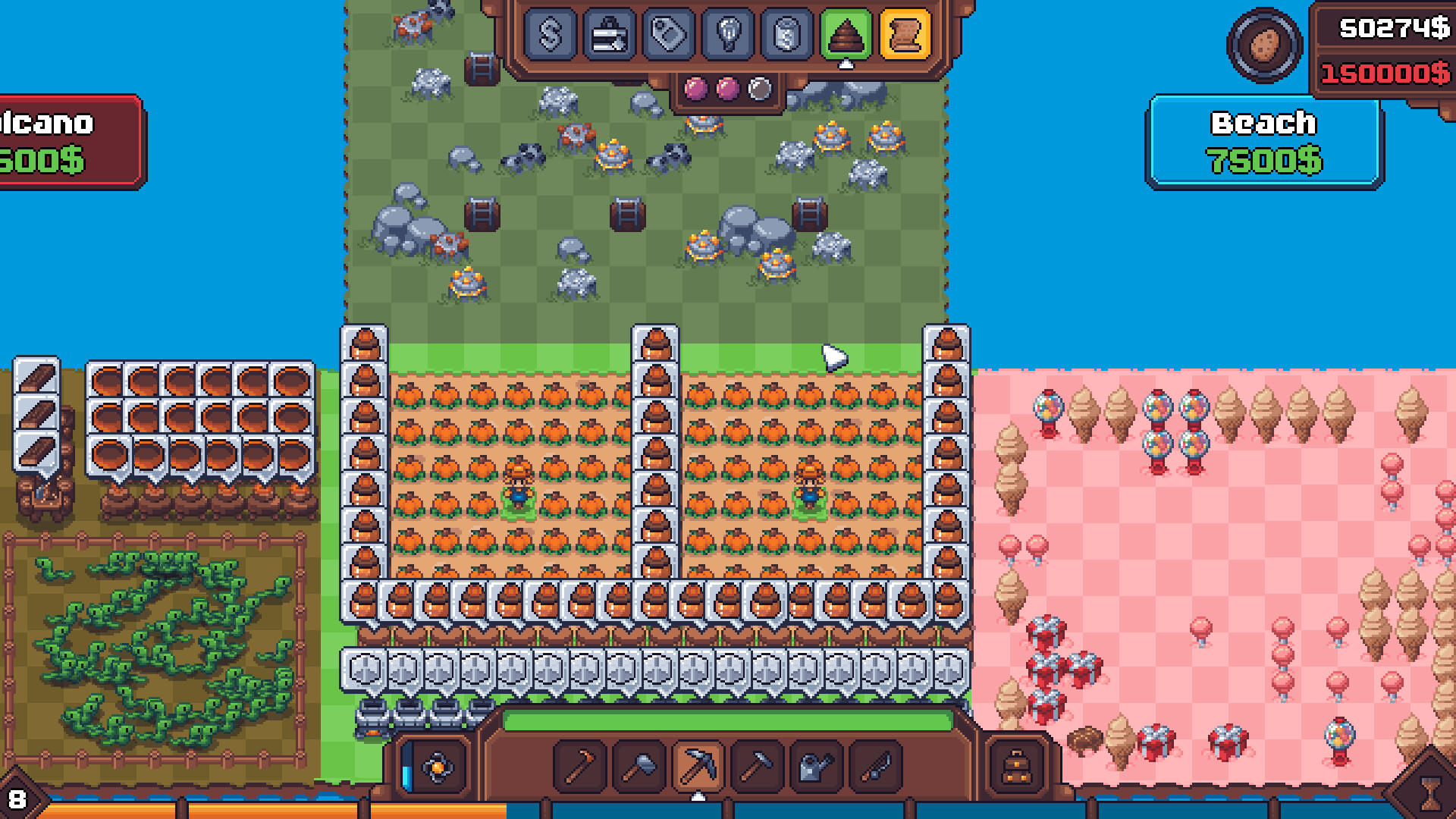 Screenshot of Another Farm Roguelike: Rebirth