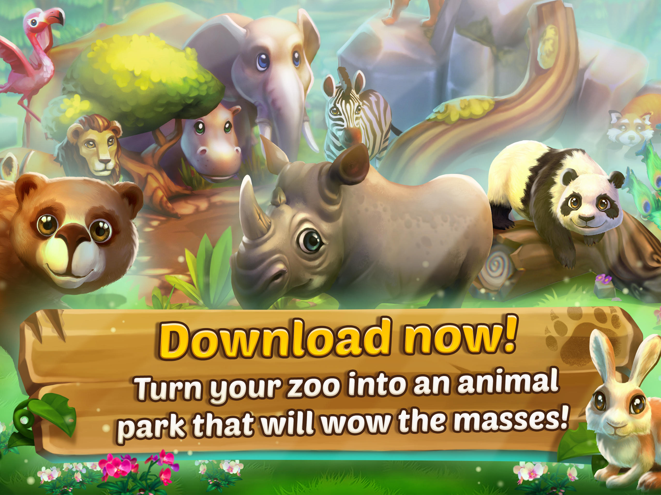 Zoo 2: Animal Park Game Screenshot