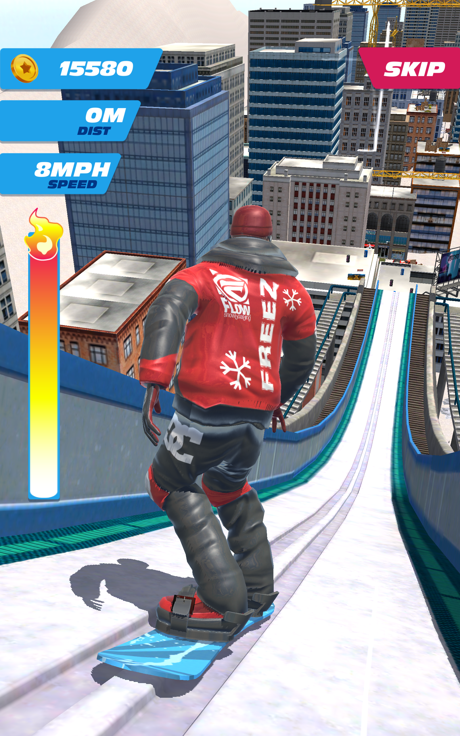 Ski Ramp Jumping 게임 스크린샷