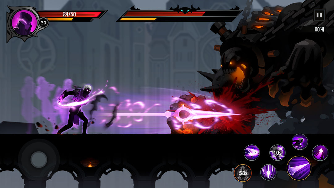 Screenshot of Shadow Knight: Ninja Fighting