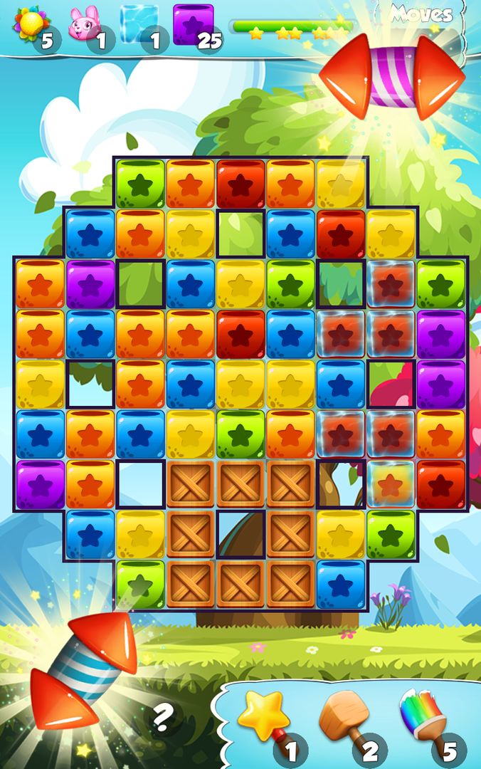 Toys Cubes Blast: Collapse Logic Puzzles Block Pop 게임 스크린 샷