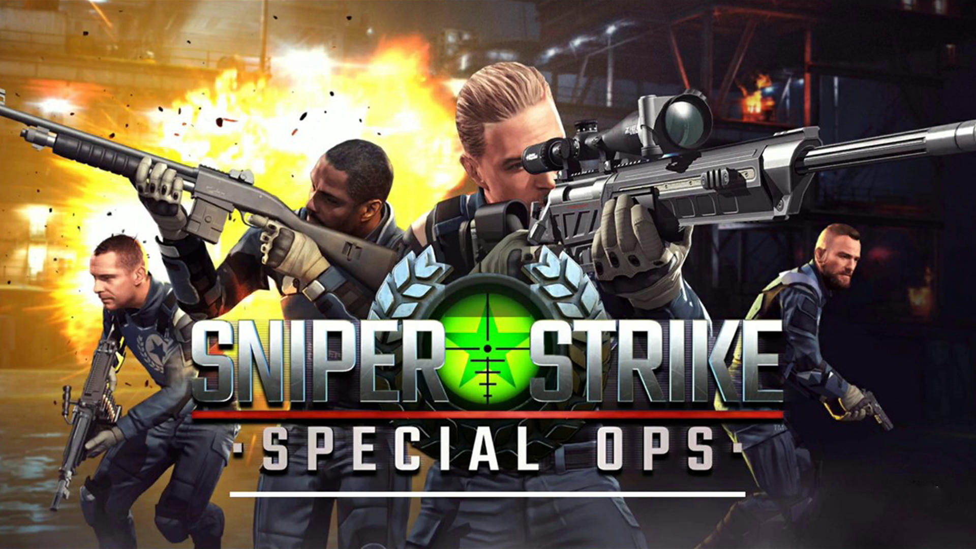 Banner of Sniper Strike FPS 3D Shooting 