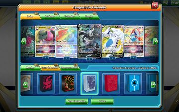 Captura de Tela do Jogo Pokémon TCG Online
