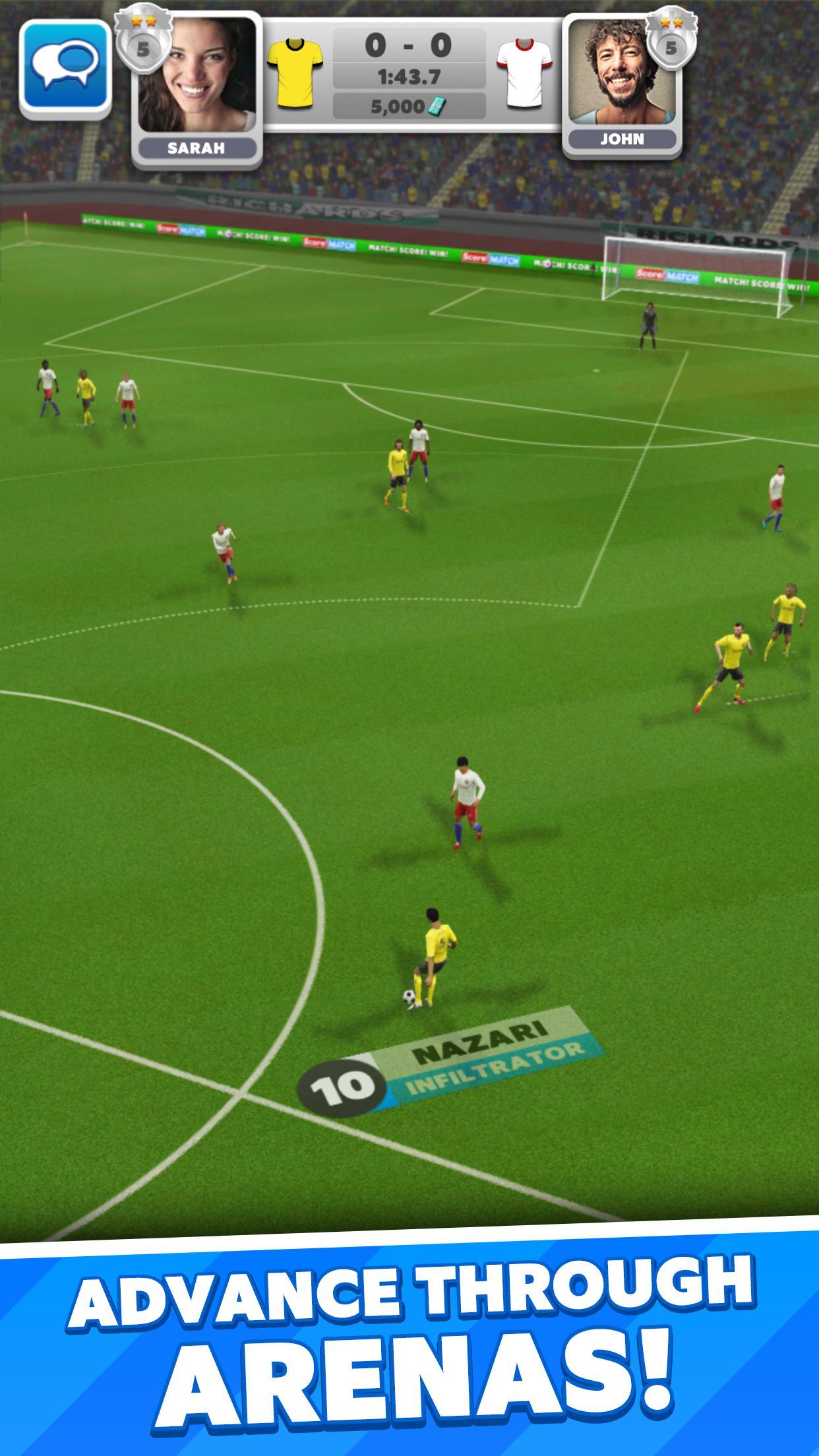Score! Match - PvP Soccer Game Screenshot