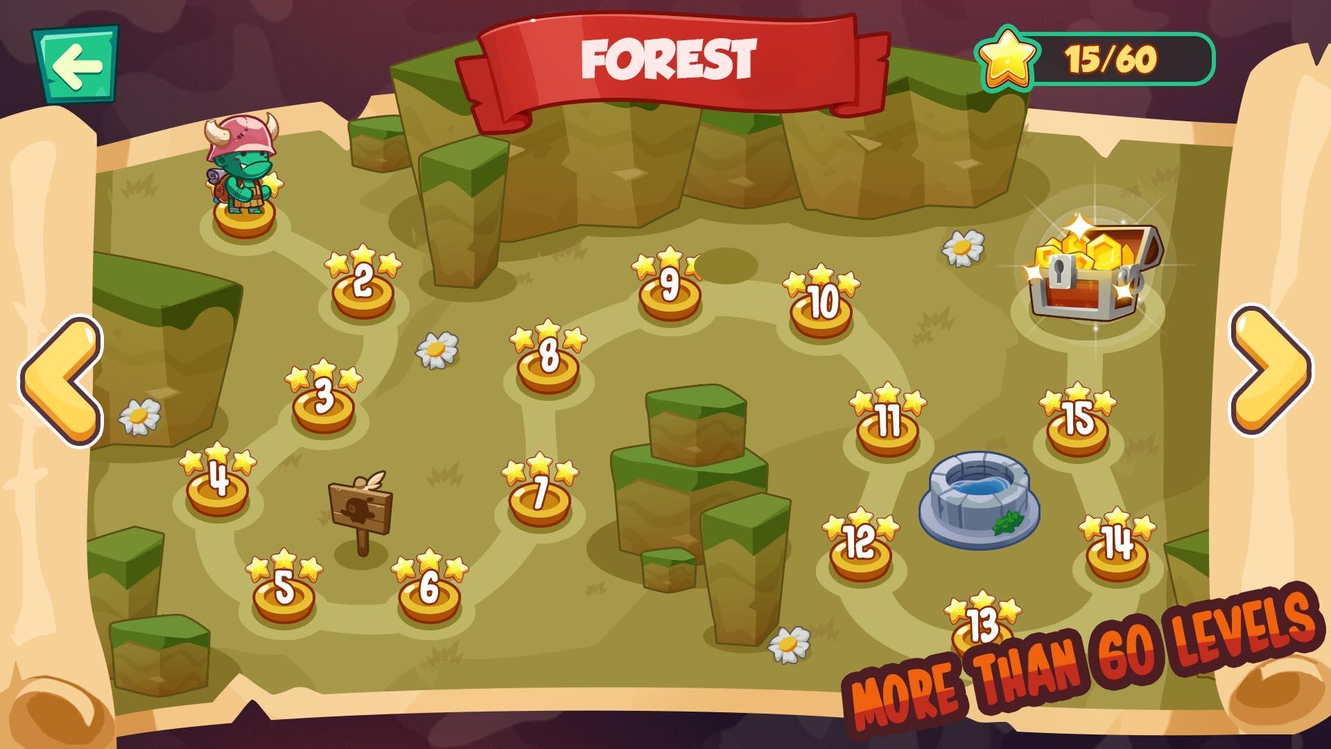 Jungle Adventures: Super World ภาพหน้าจอเกม