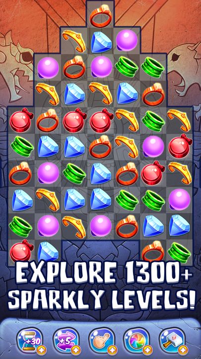 Ancient Jewels Match 3 遊戲截圖