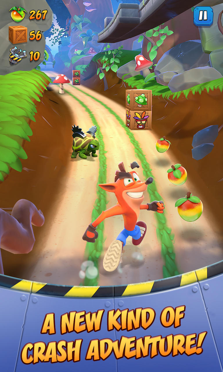 Screenshot 1 of Crash Bandicoot- ပြေးနေပါသည်။ 1.40.36