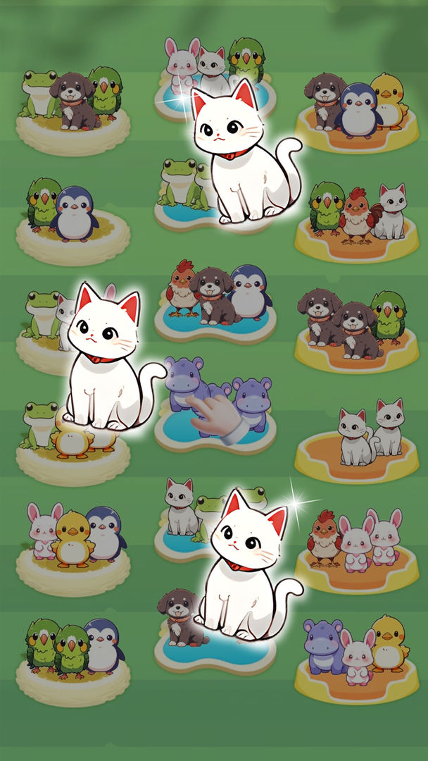 Color Cat Sort jogo de gato fofo versão móvel andróide iOS-TapTap