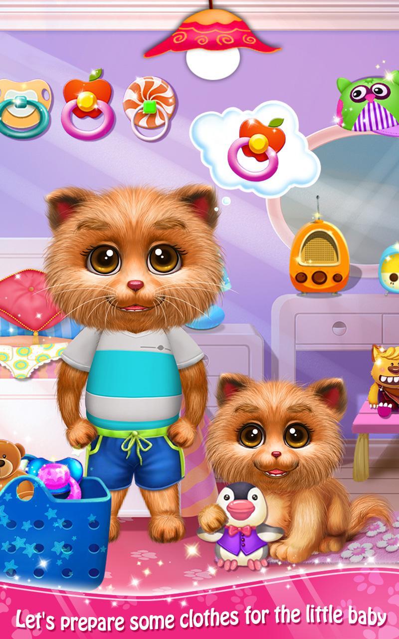Baby Kitty's Day Care ゲームのスクリーンショット